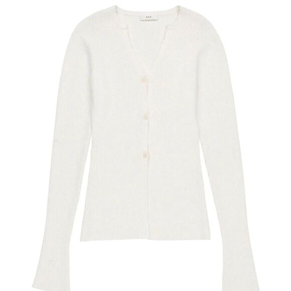 A.L.C. Womens Rib Miller Cardigan NWT $395 - Picture 3 of 7